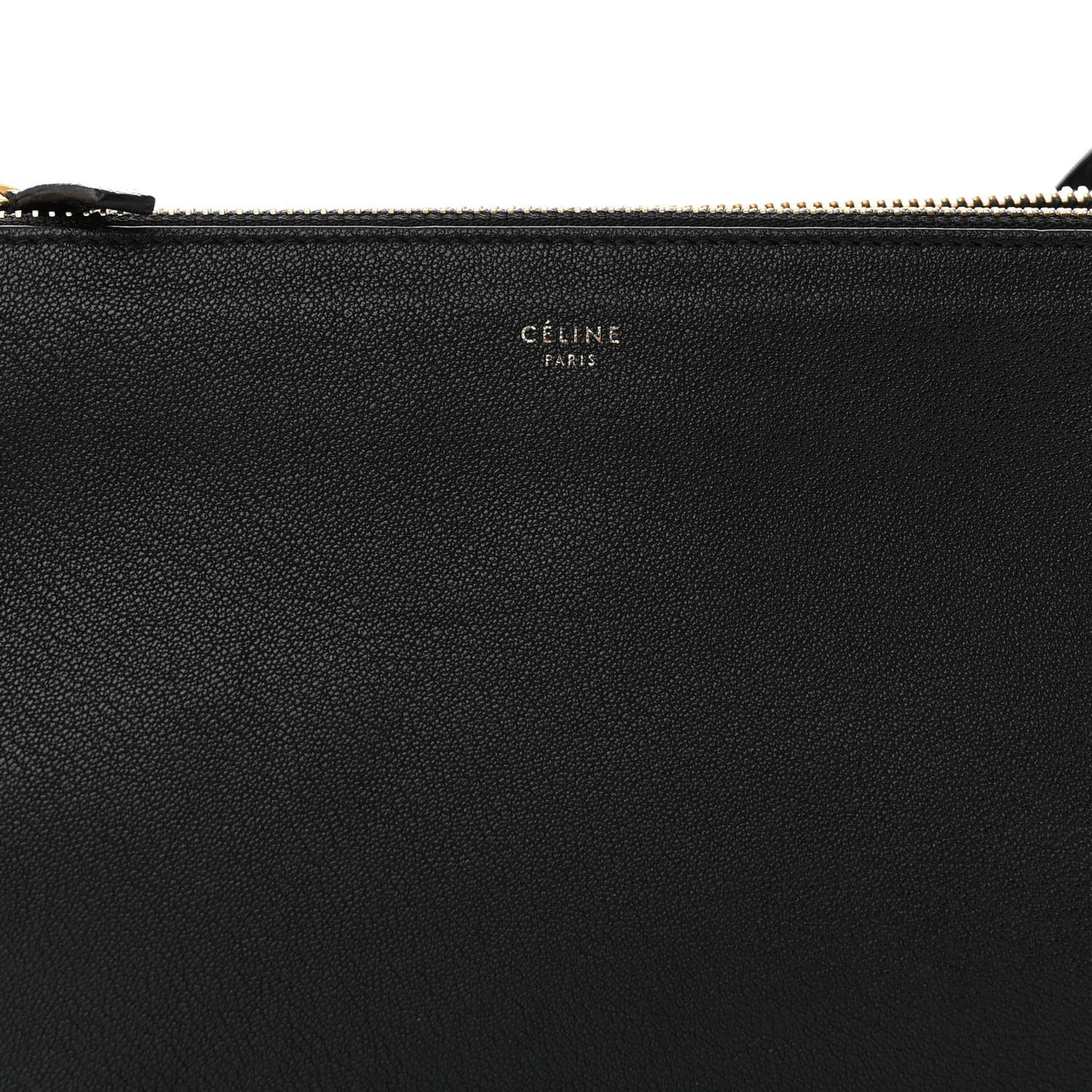 Goatskin Small Trio Crossbody Bag Black