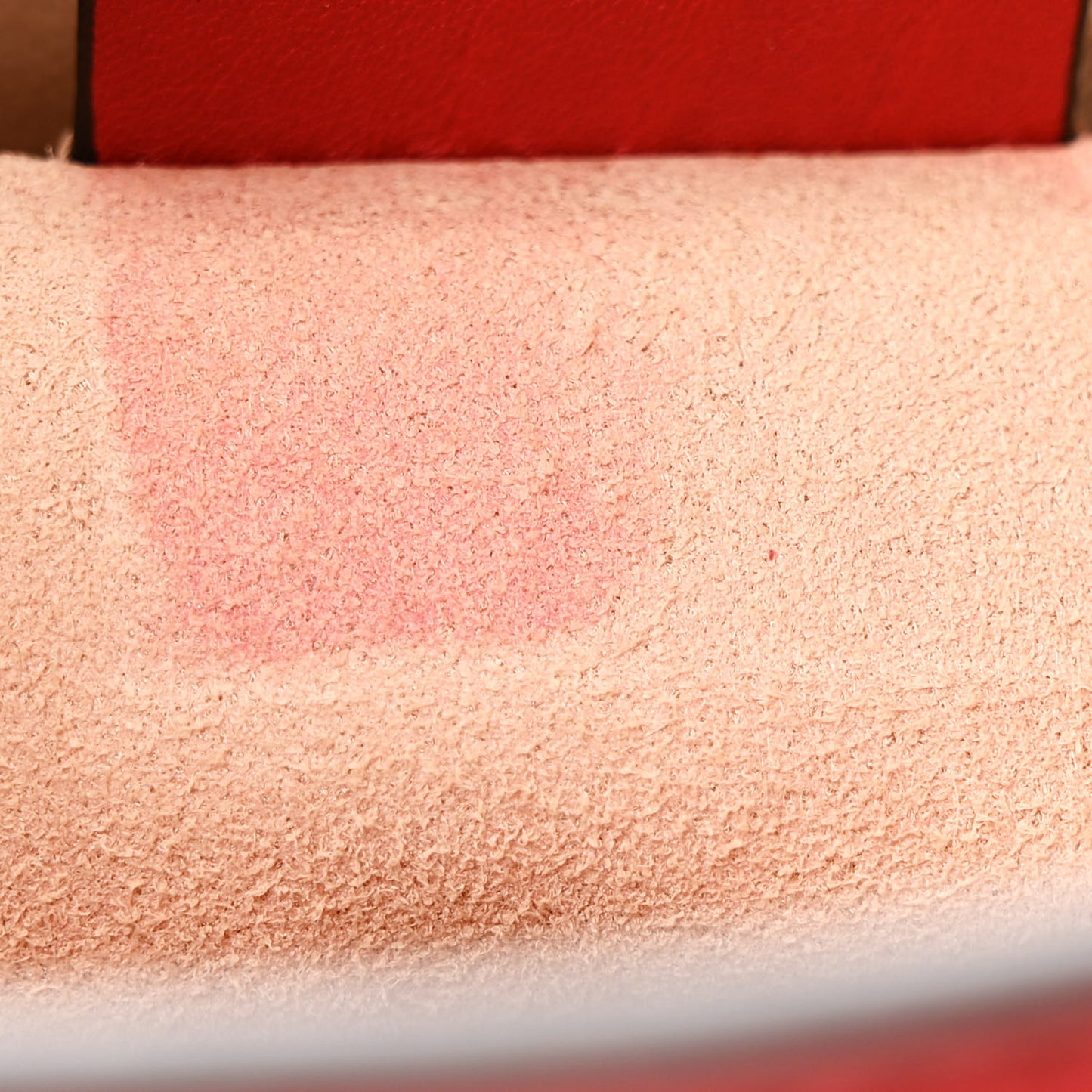 Guccissima Small Padlock Tote Red