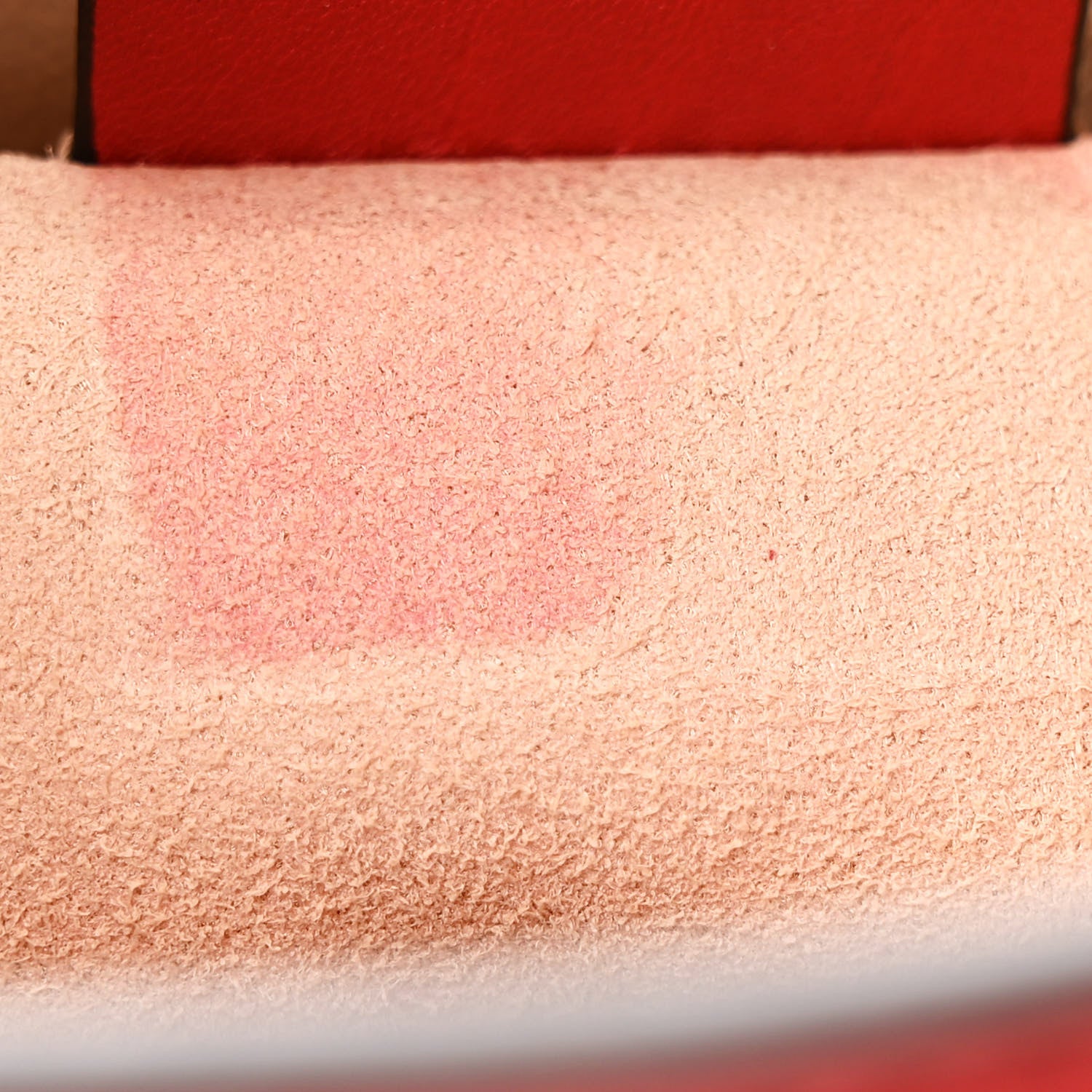 Gucci Guccissima Small Padlock Tote Red 11 of 11