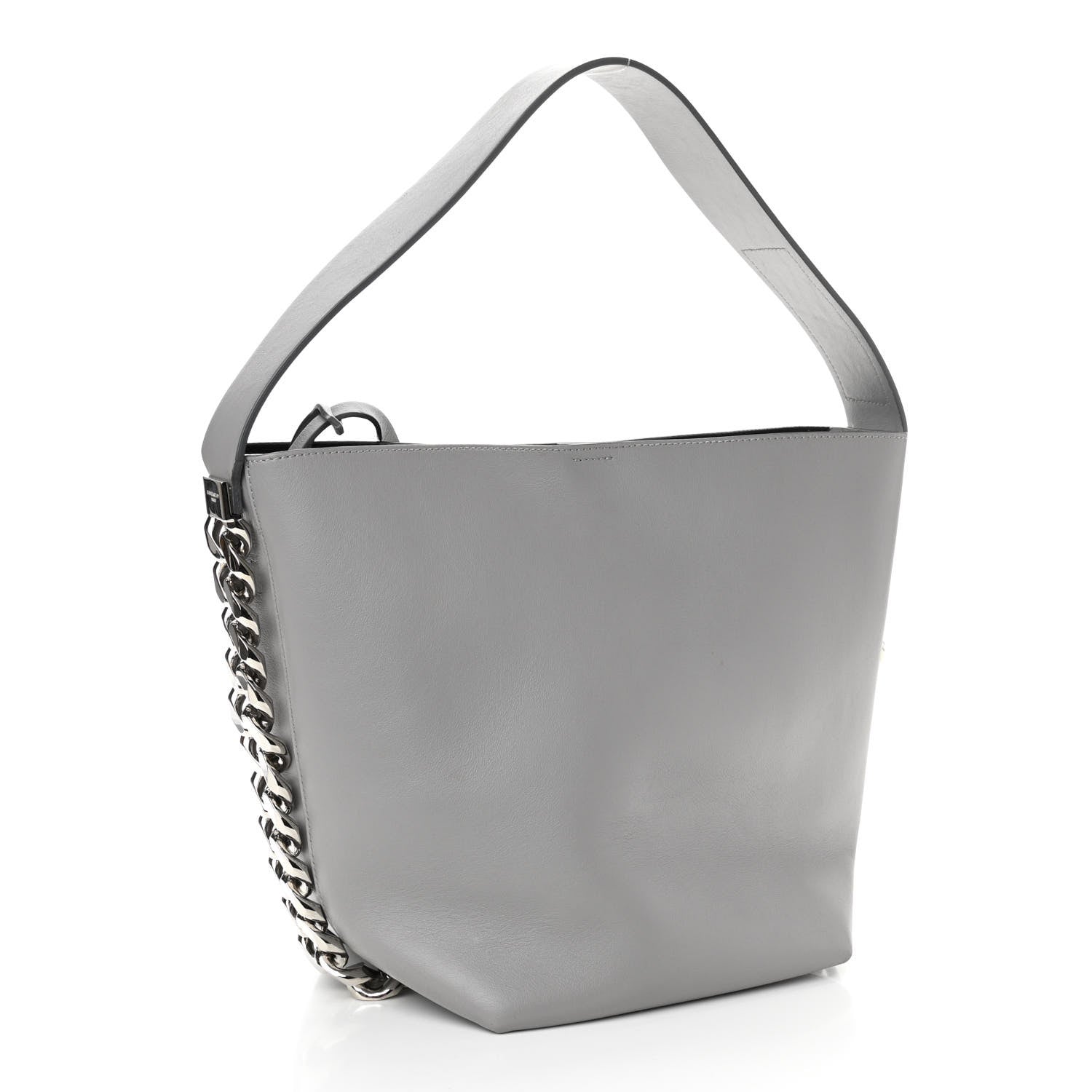 Givenchy Calfskin Infinity Bucket Bag Grey 4 of 10
