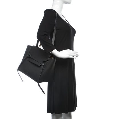 Celine Grained Calfskin Mini Belt Bag Black 3 of 9
