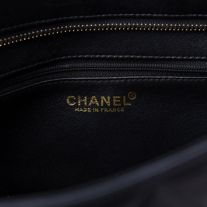 Chanel Lambskin Quilted Medallion Tote Black 8 of 10