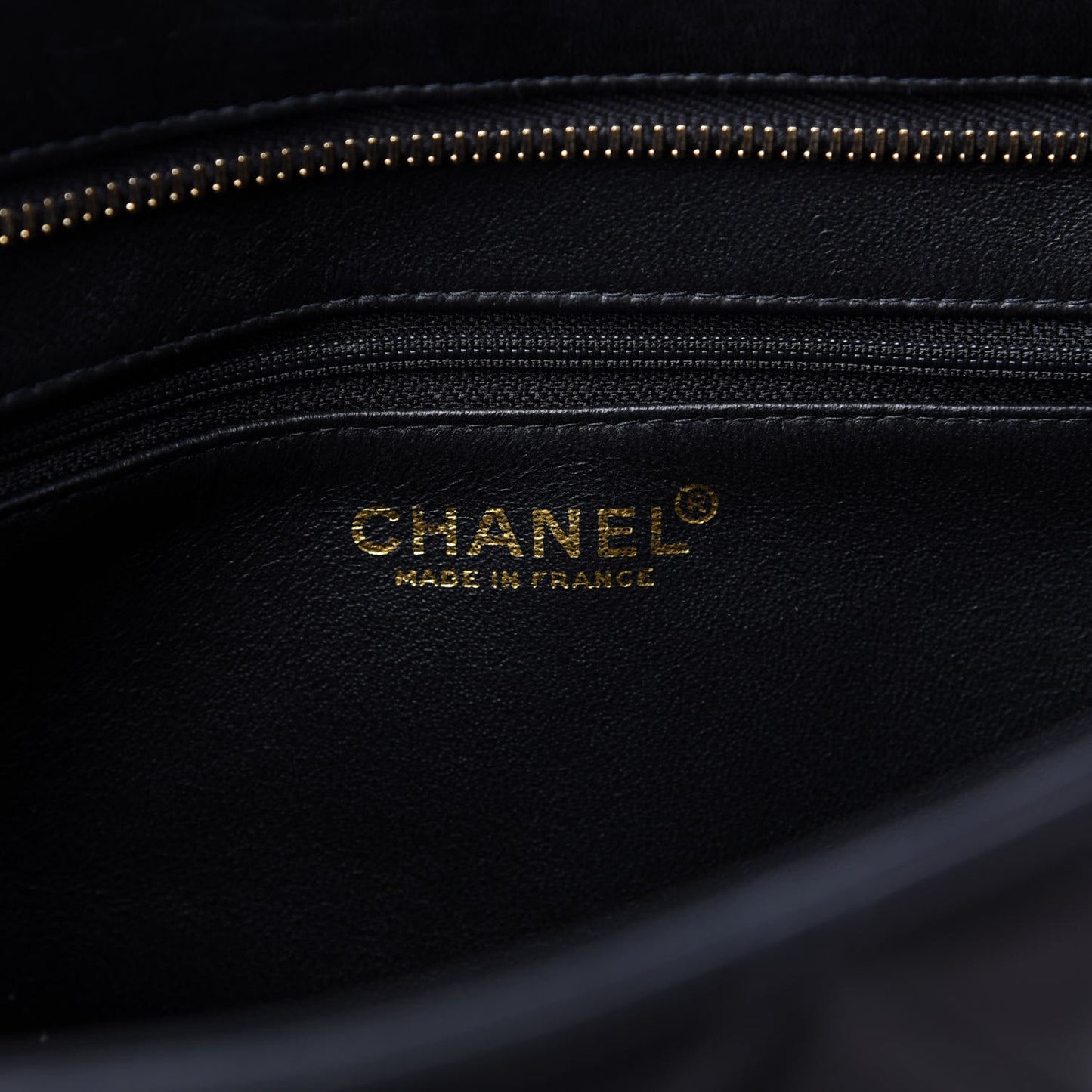 Lambskin Quilted Medallion Tote Black