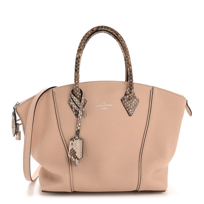 Louis Vuitton Veau Cachemire Snakeskin Soft Lockit PM Magnolia 1 of 13