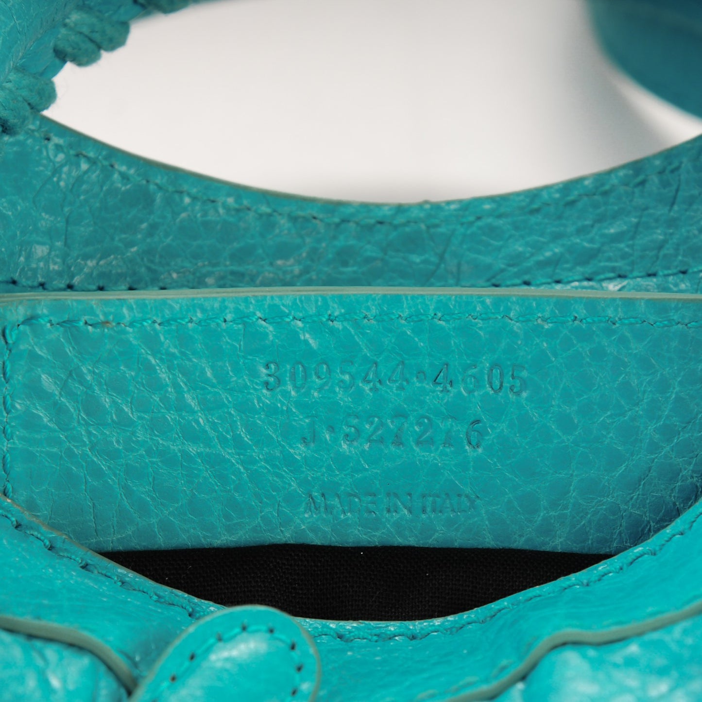 Agneau Giant 12 Silver Hardware Mini City Bleu Tropical