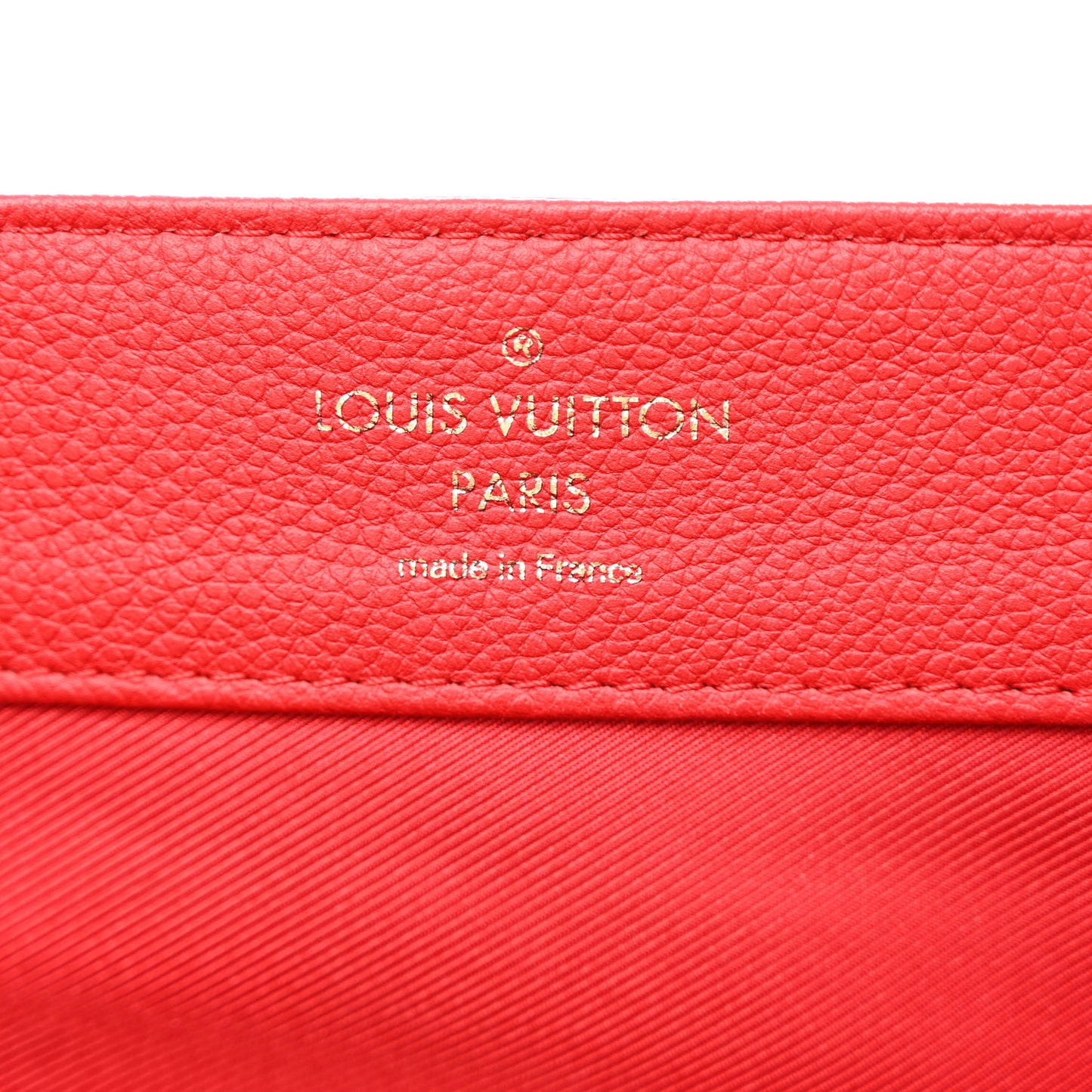 Calfskin Lockme PM Rouge