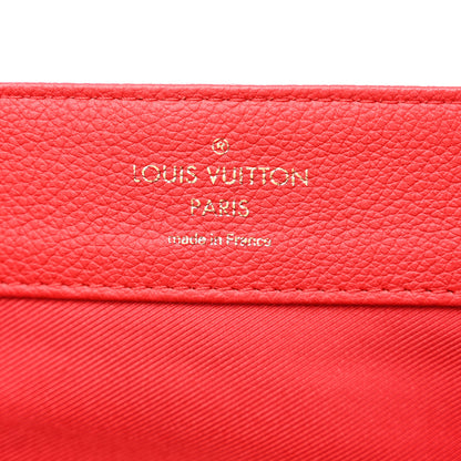 Louis Vuitton Calfskin Lockme PM Rouge 6 of 14