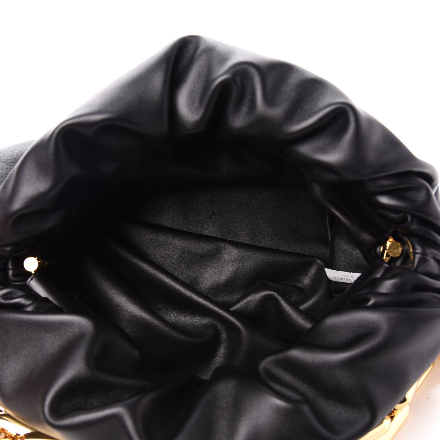 Calfskin The Pouch Chain Black