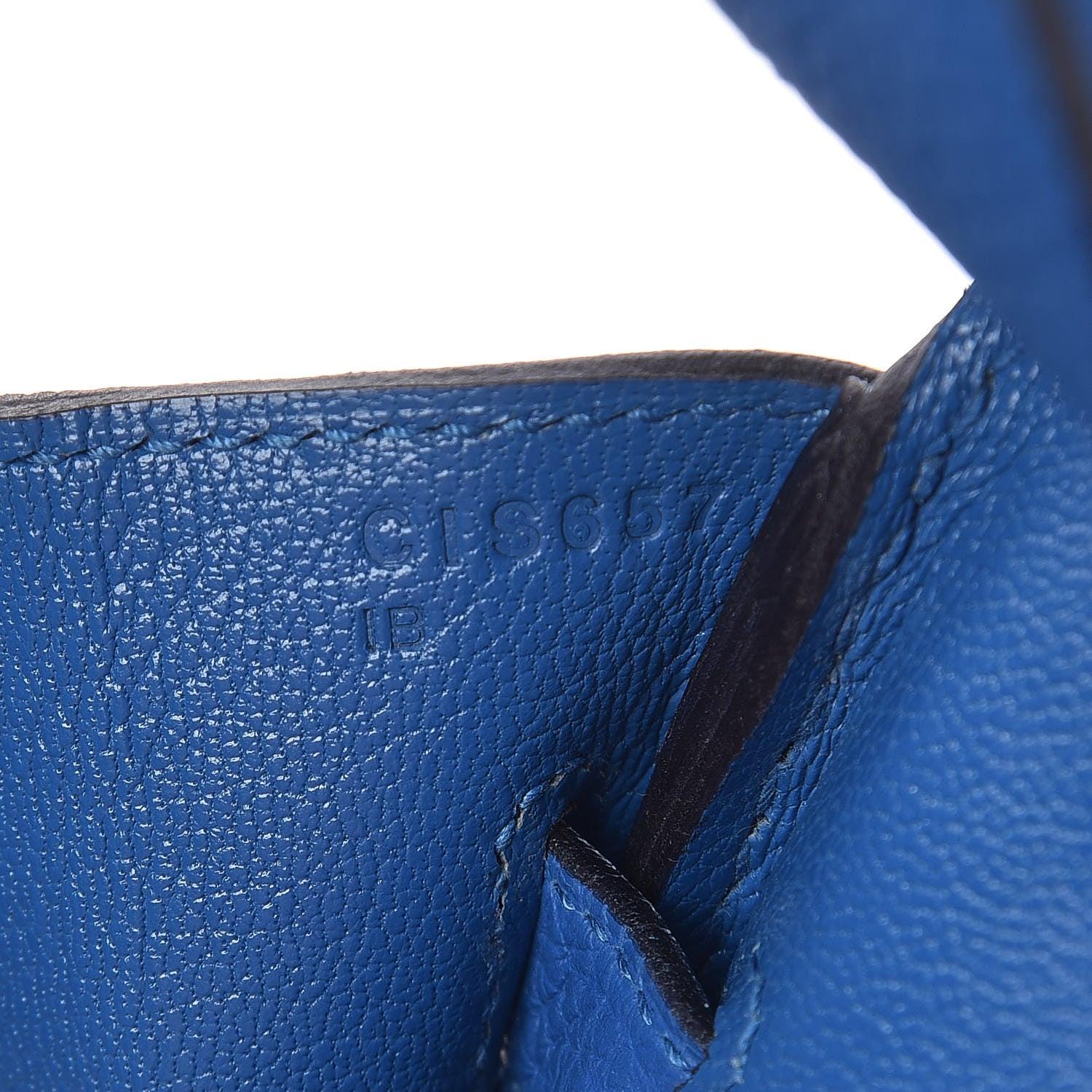 Hermes Togo Birkin 30 Bleu Zellige 9 of 11