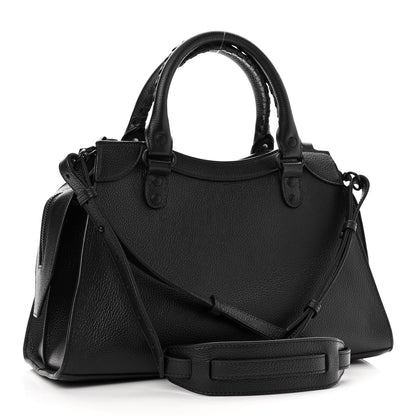 Balenciaga Grained Calfskin Neo Classic Black Hardware S City Black 3 of 10