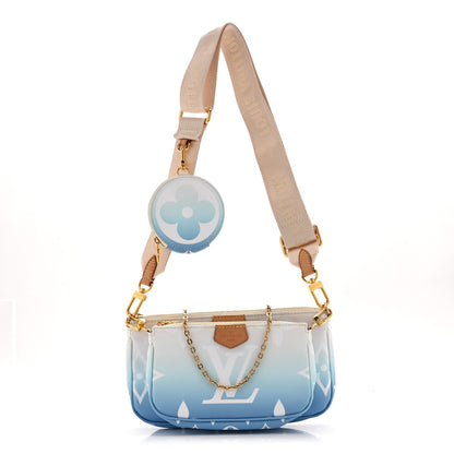 Louis Vuitton Monogram Giant By The Pool Multi Pochette Accessories Blue Blue 1 of 10