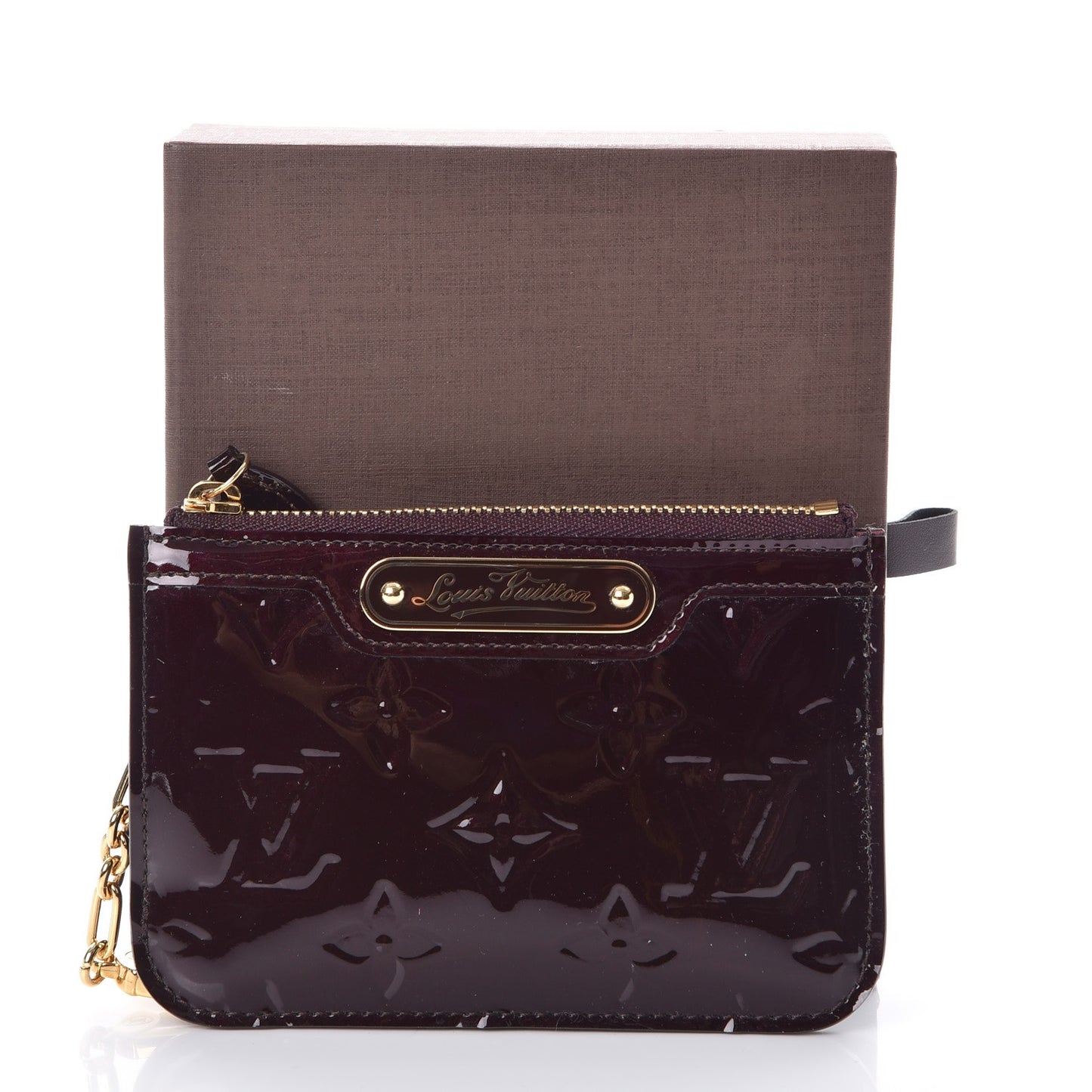 Vernis Key Pouch Amarante