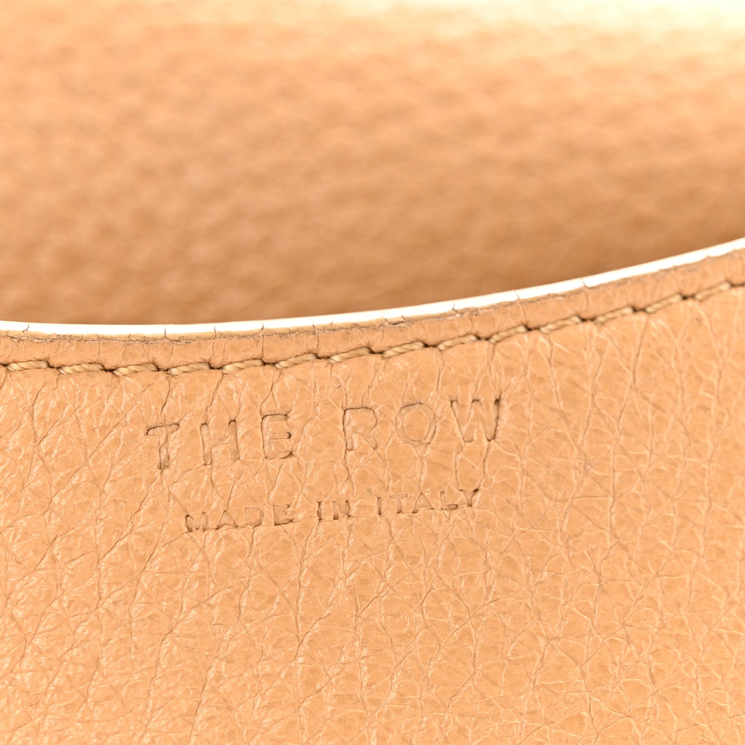 The Row Deerskin Fan Bag 12 Tan 6 of 11