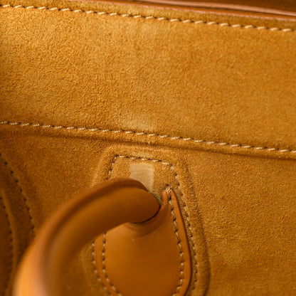 Celine Suede Medium Phantom Luggage Amber 28 of 29