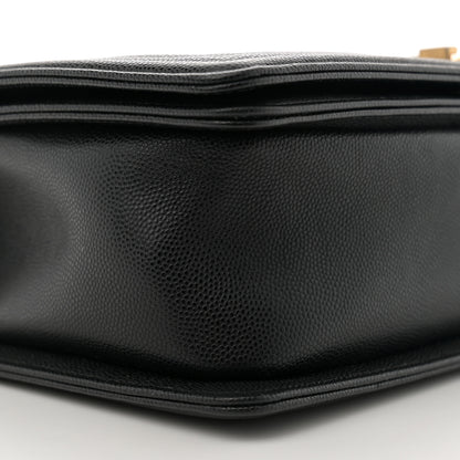 Chanel Caviar Quilted New Medium Boy Flap Black 9 of 11