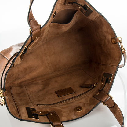 Valentino Garavani Grained Calfskin My Rockstud Soft Tote Light Cuir 5 of 8