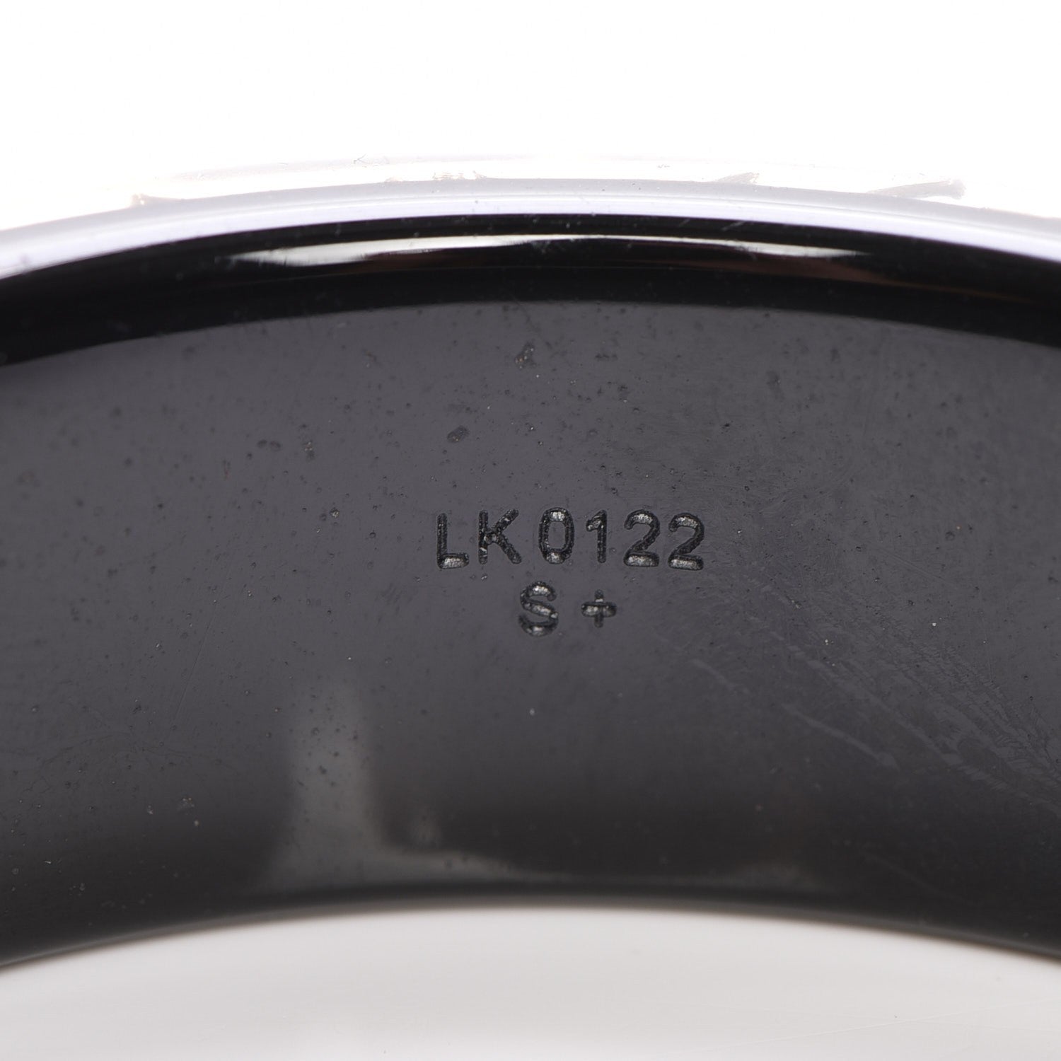 Louis Vuitton Resin Swarovski Small Inclusion Bracelet GM Black 4 of 4