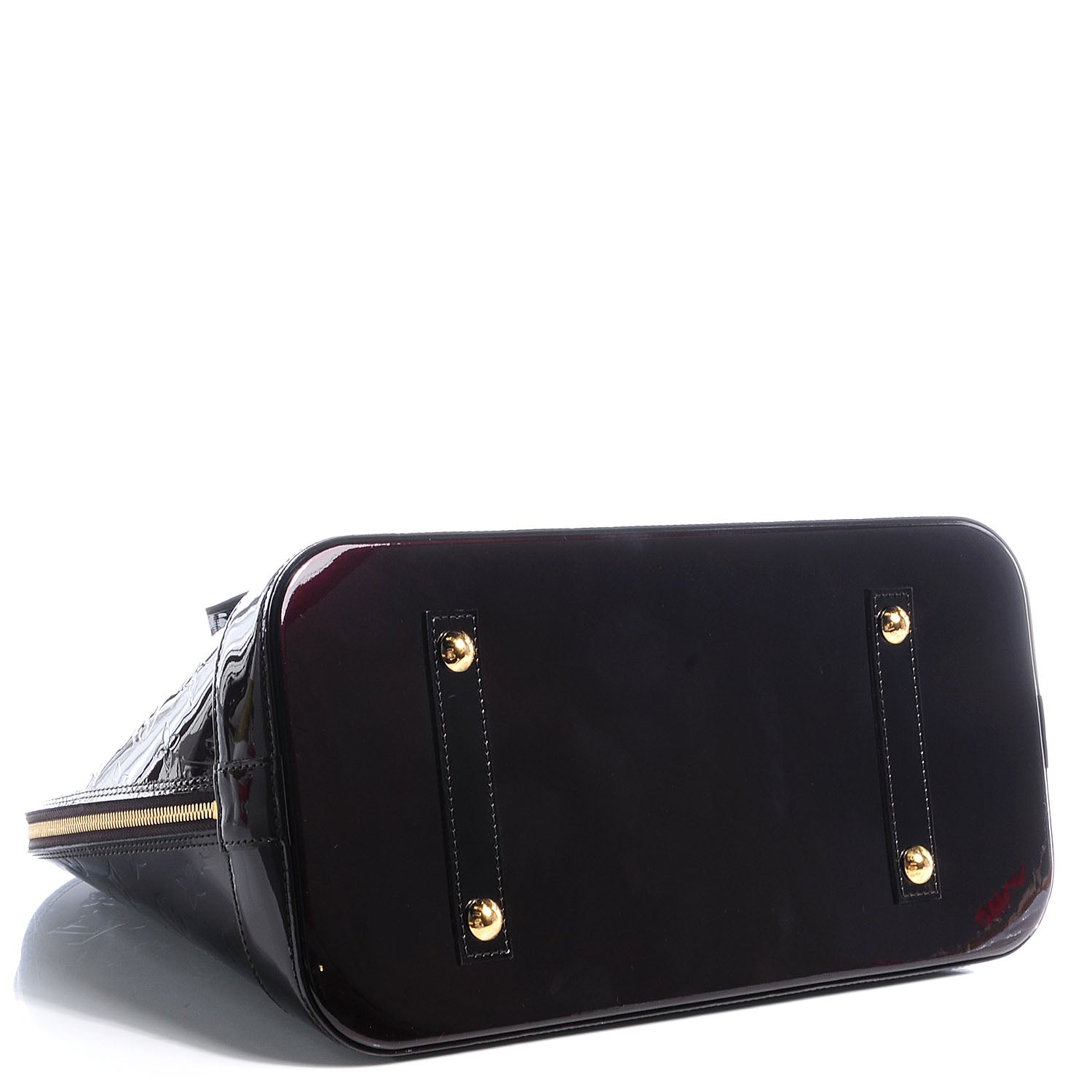 Louis Vuitton Vernis Alma GM Amarante 4 of 8