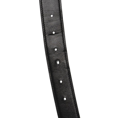 Hermes Swift Togo 32mm H Belt 110 Black Bleu De Prusse 8 of 9