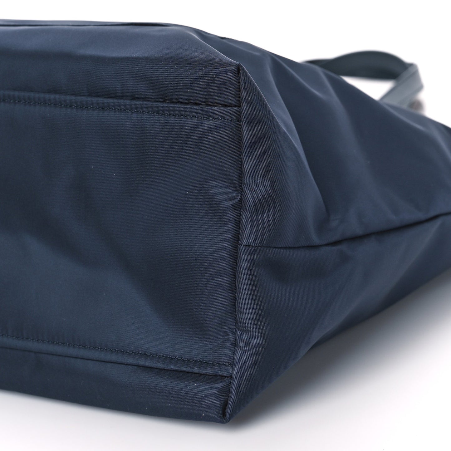 Tessuto Nylon Saffiano Tote Navy