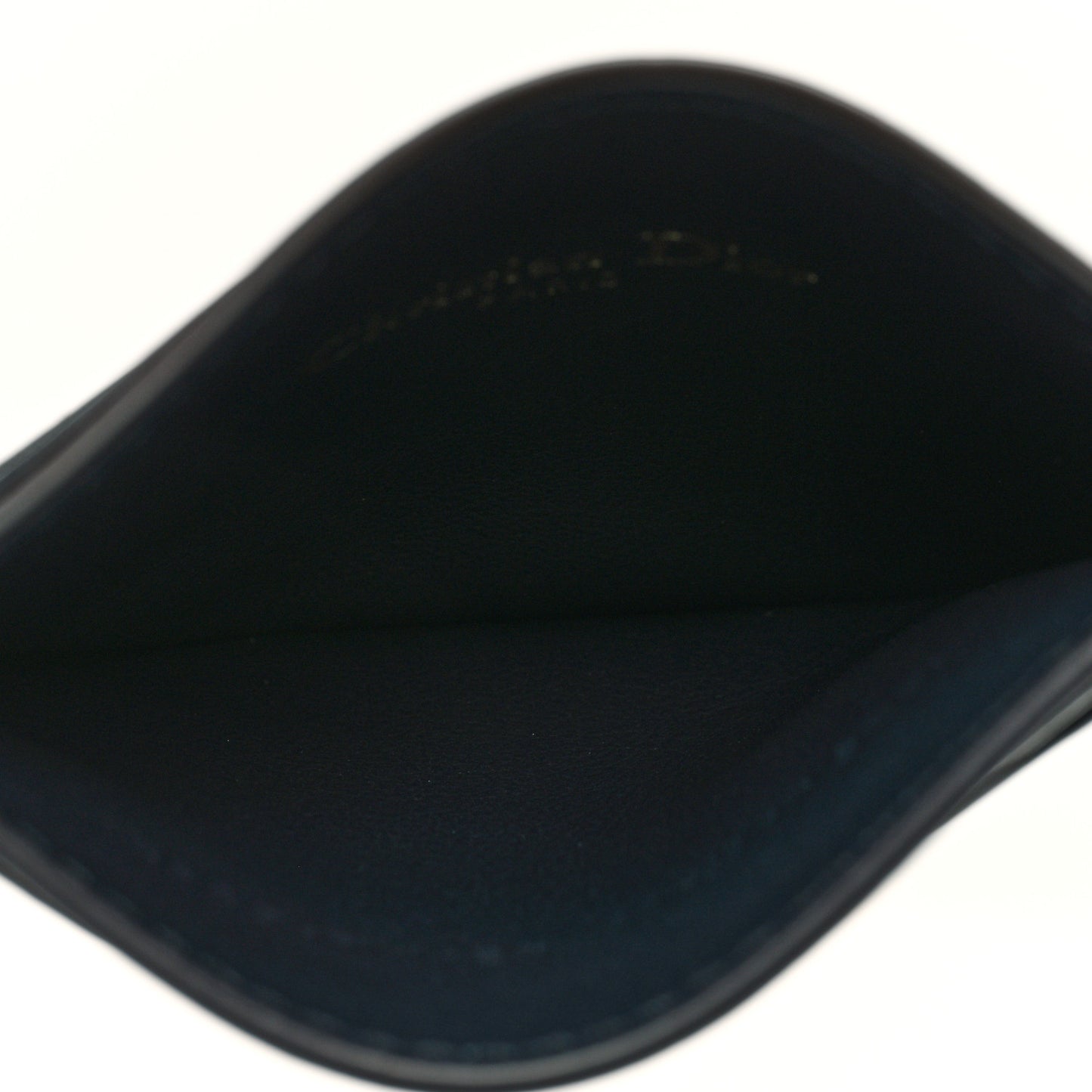 Calfskin Vibe Card Holder Blue