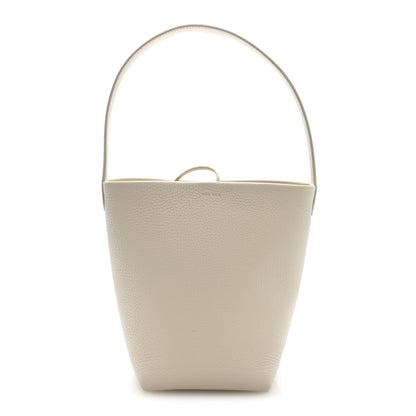 The Row Grained Calfskin Small N/S Park Tote Ivory 1 of 8