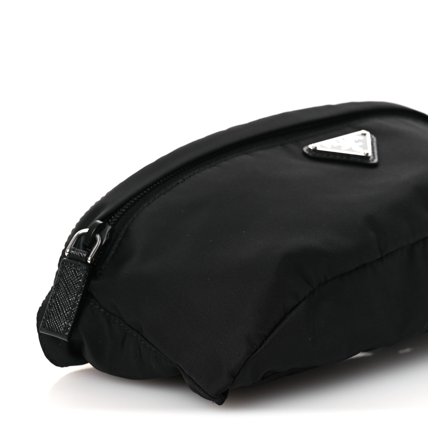 Prada Re-Nylon Saffiano Belt Bag Black 9 of 11