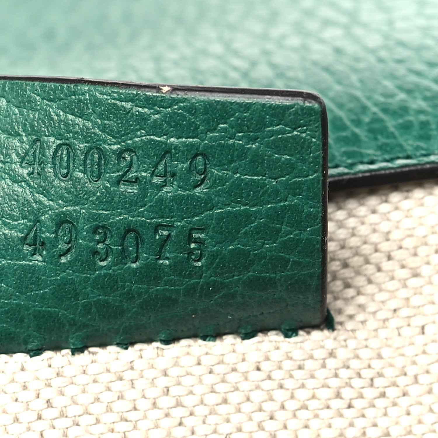 Gucci Pebbled Calfskin Small Dionysus Shoulder Bag Emerald 7 of 9