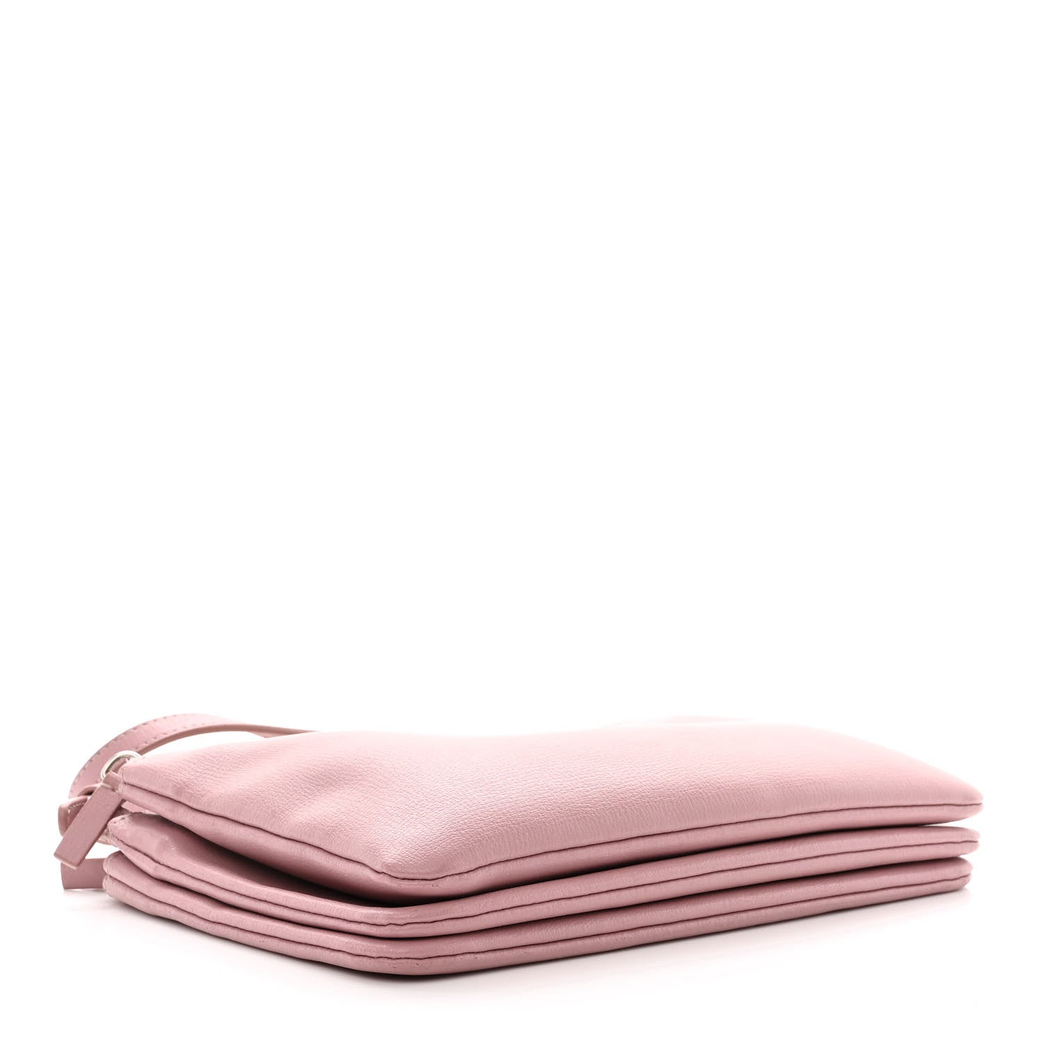 Celine Lambskin Small Trio Crossbody Bag Antique Rose 4 of 13