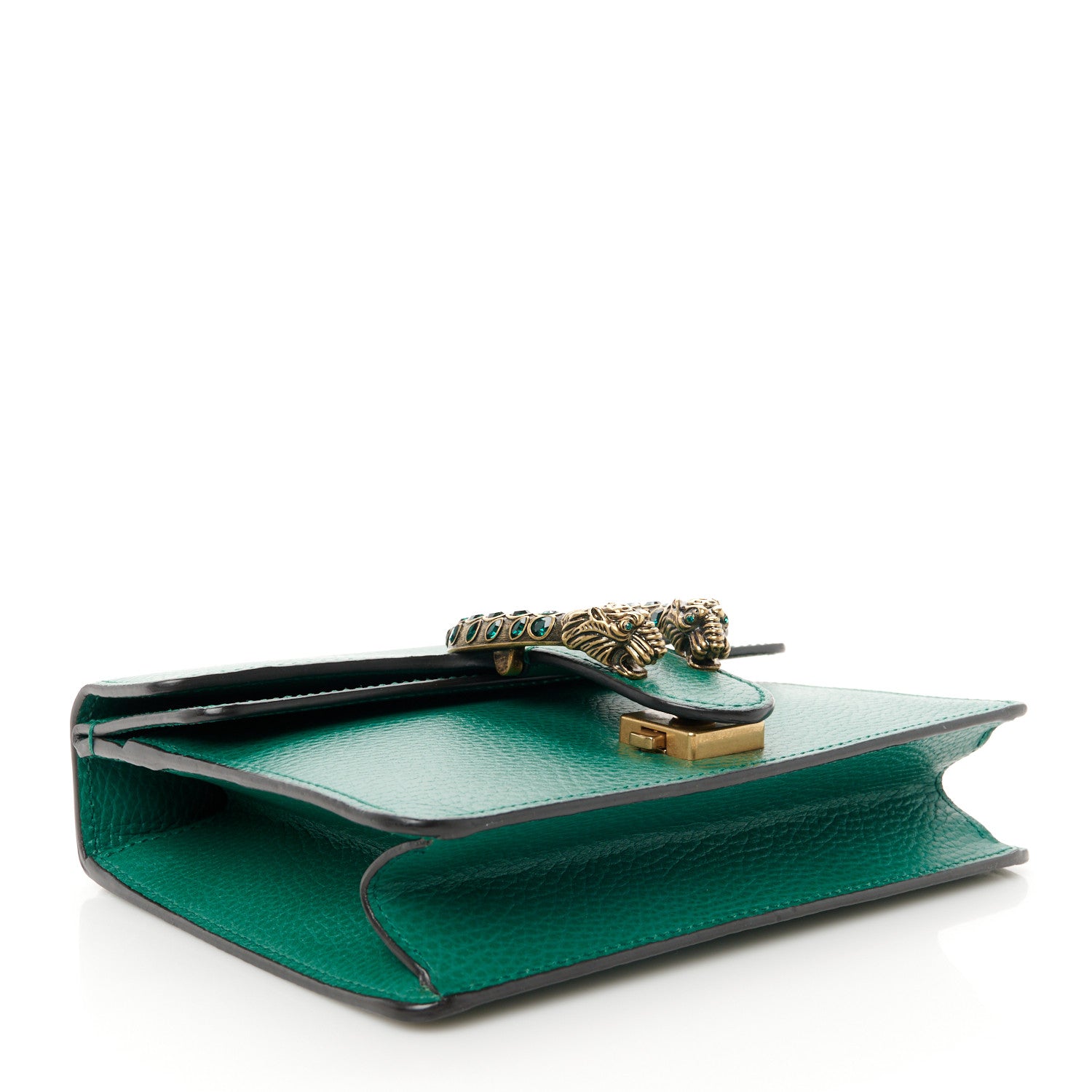 Gucci Calfskin Mini Dionysus Shoulder Bag Emerald 4 of 10