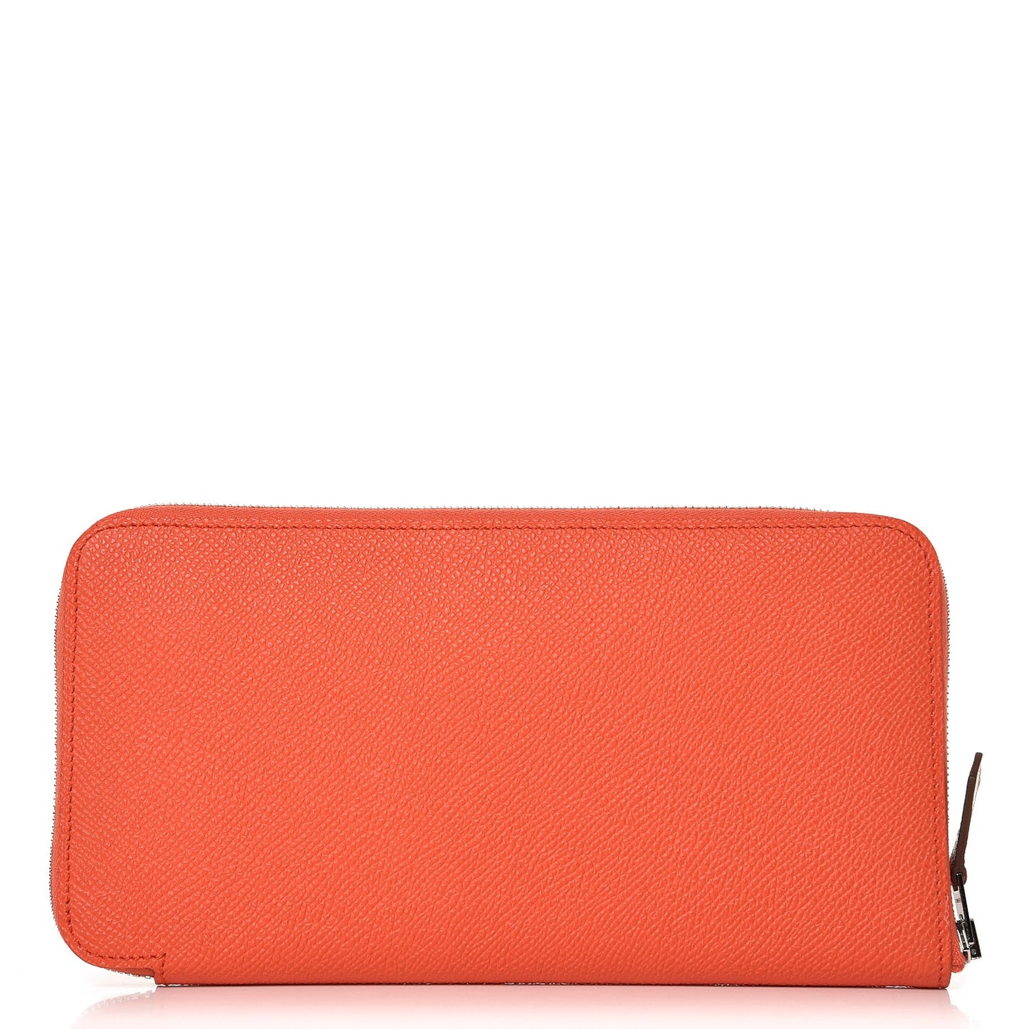 Epsom Silk'In Wallet Orange Poppy Fauve