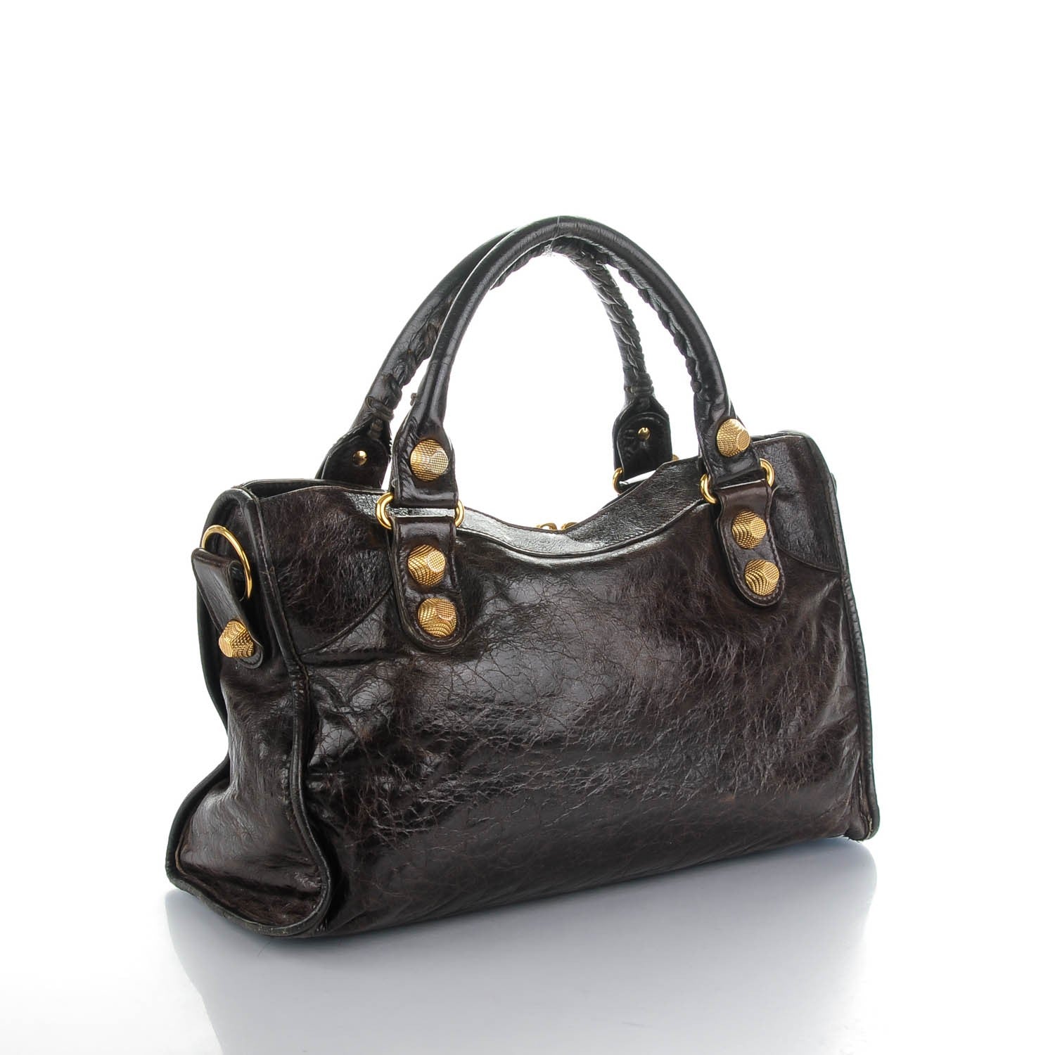 Balenciaga Agneau Giant 21 Gold Hardware City Charbon 3 of 13