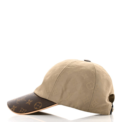 Louis Vuitton Monogram Polyester Silk LV Get Ready Cap M Beige 8 of 8