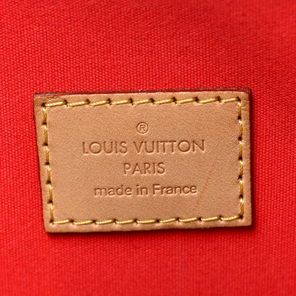 Louis Vuitton Vernis Alma GM Rouge Grenadine 6 of 9