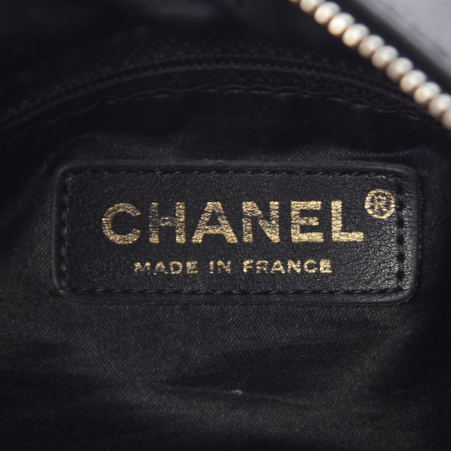 Chanel Distressed Lambskin Lady Braid Bowler Black 8 of 11
