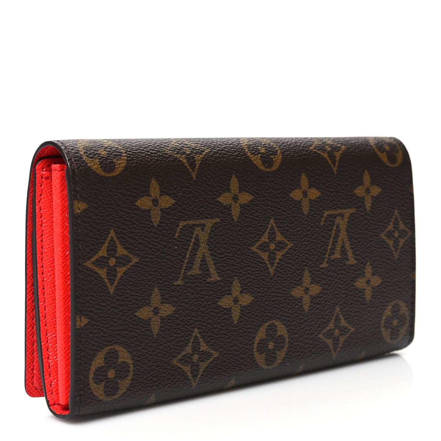 Monogram 2020 Christmas Animation Sarah Wallet Coquelicot