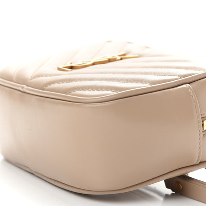 Saint Laurent Calfskin Matelasse Monogram Lou Belt Bag Dark Beige 9 of 9
