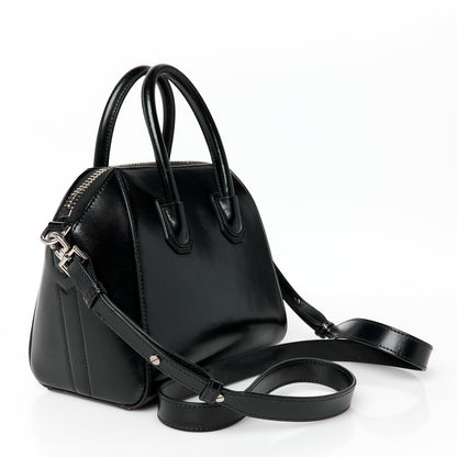 Givenchy Shiny Lord Calfskin Mini Antigona Black 3 of 10
