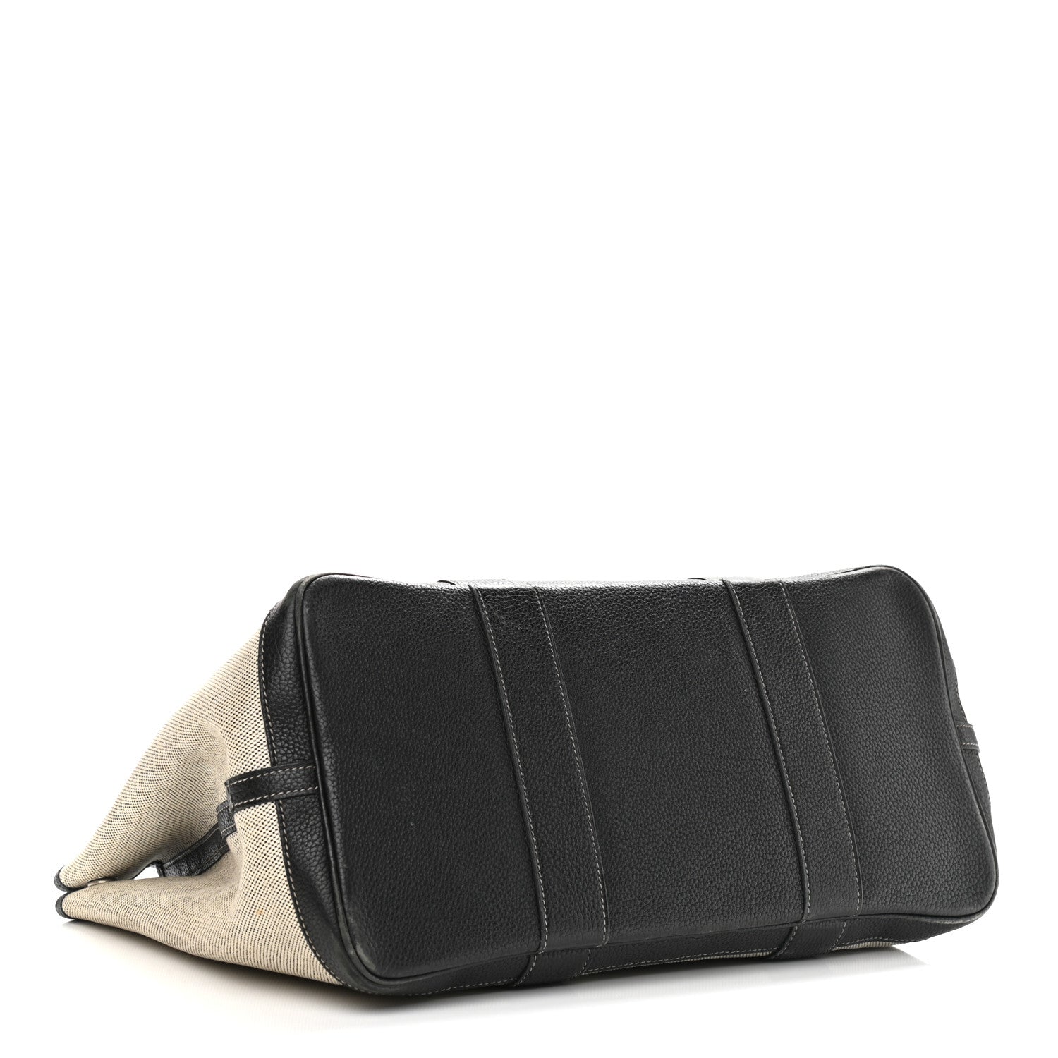 Hermes Toile Negonda Garden Party 36 MM Tote Black Ecru 4 of 13
