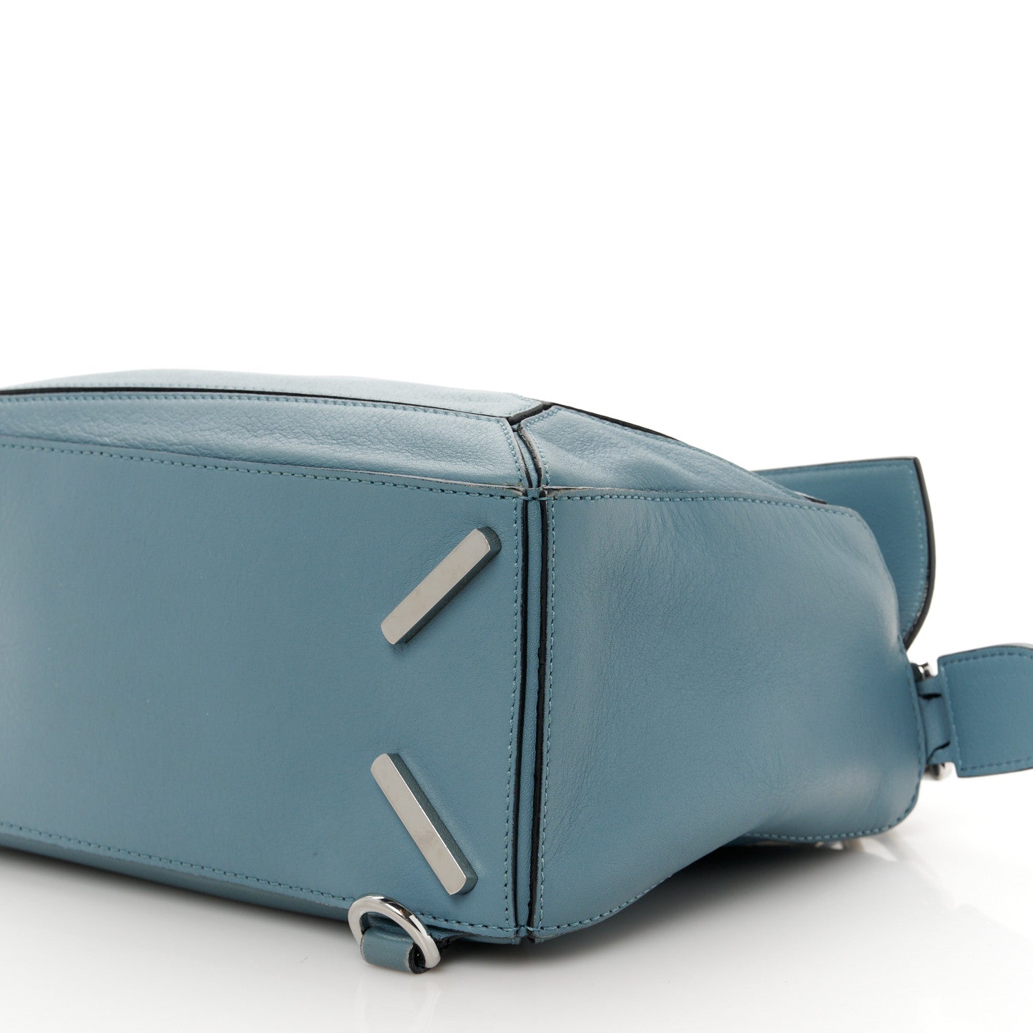 Loewe Calfskin Small Puzzle Bag Stone Blue 11 of 11