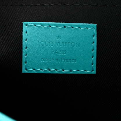 Louis Vuitton Taurillon Monogram Mini Soft Trunk Turquoise 6 of 9