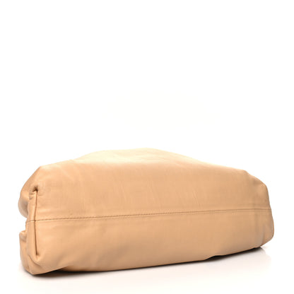 Bottega Veneta Smooth Butter Calf The Pouch Oversized Clutch Nude 4 of 12