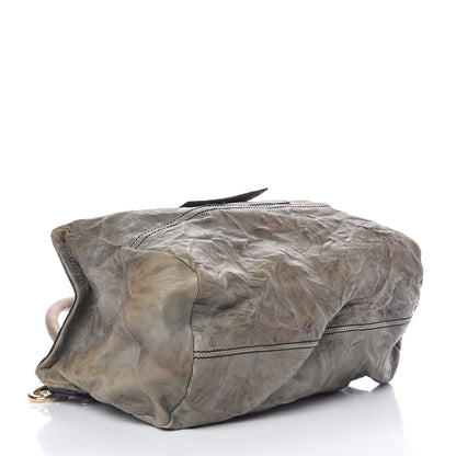 Givenchy Tumbled Sheepskin Medium Pandora Charcoal 4 of 10