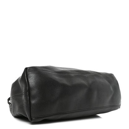Gucci Pebbled Calfskin Medium Soho Chain Shoulder Bag Black 4 of 11