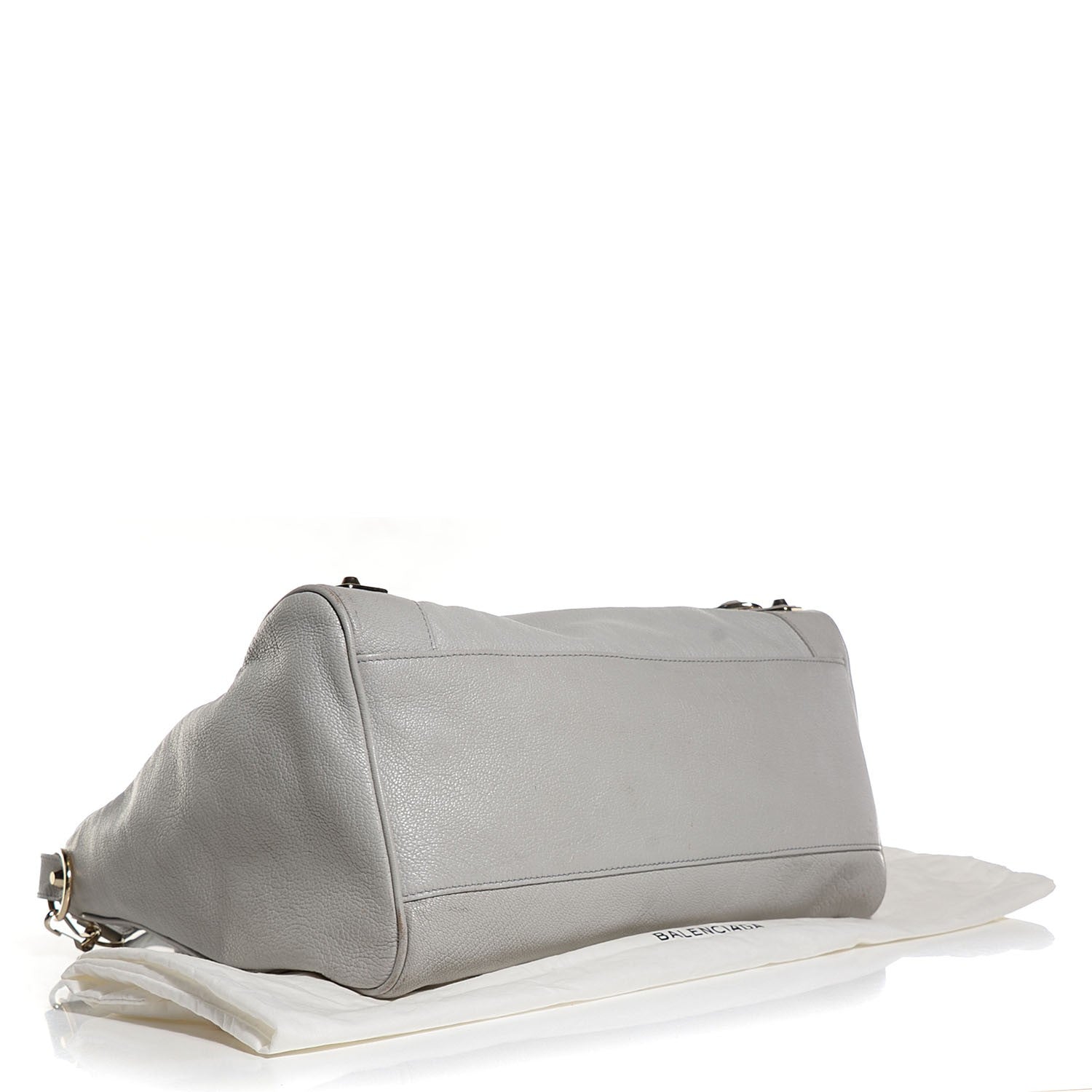Balenciaga Chevre Gold Metallic Edge Hardware Velo Gris Perle 4 of 12