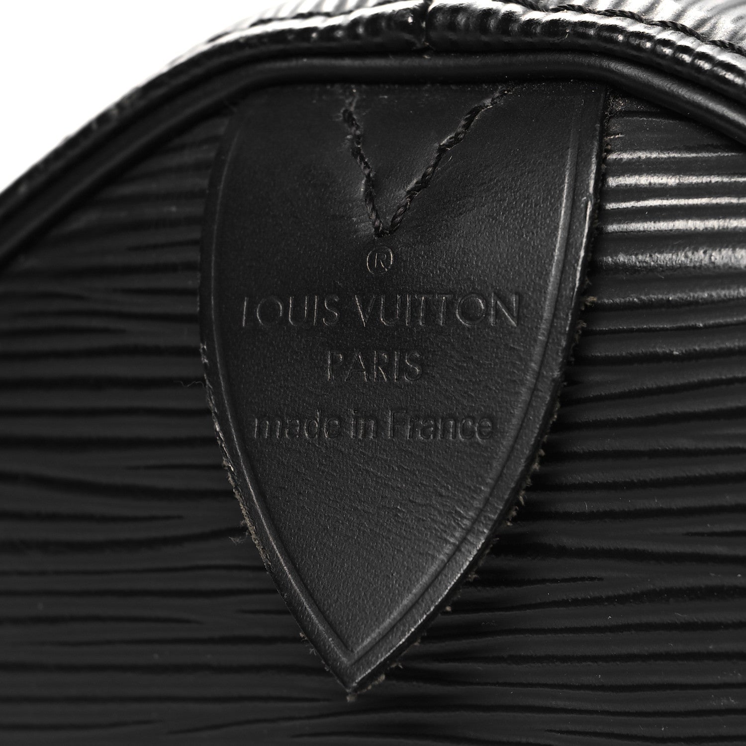 Louis Vuitton Epi Speedy 30 Black 6 of 11