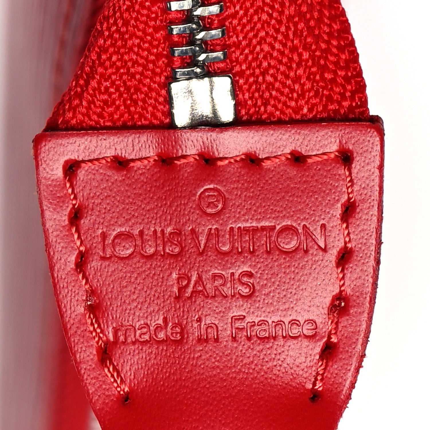 Louis Vuitton Epi Pochette Accessories 24 Rouge 6 of 9