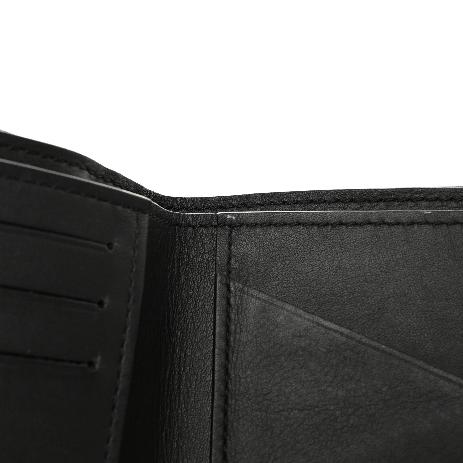Louis Vuitton Cuir Bi-Fold Wallet Dark Infinity 8 of 11