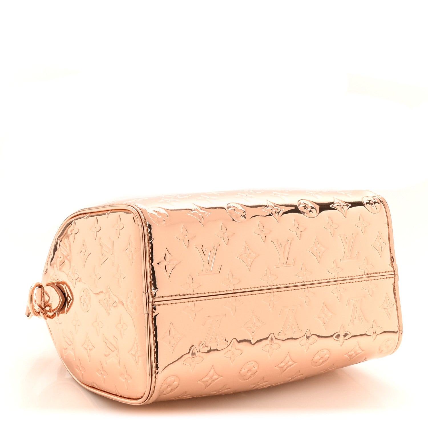 Louis Vuitton Monogram Miroir Speedy Bandouliere 25 Copper 4 of 10