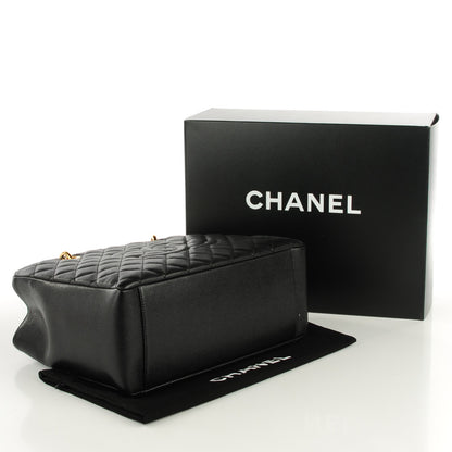 Chanel Caviar Quilted Grand Shopping Tote GST Black 4 of 7
